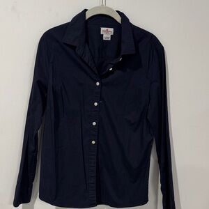 J. Crew Navy Button Down Shirt